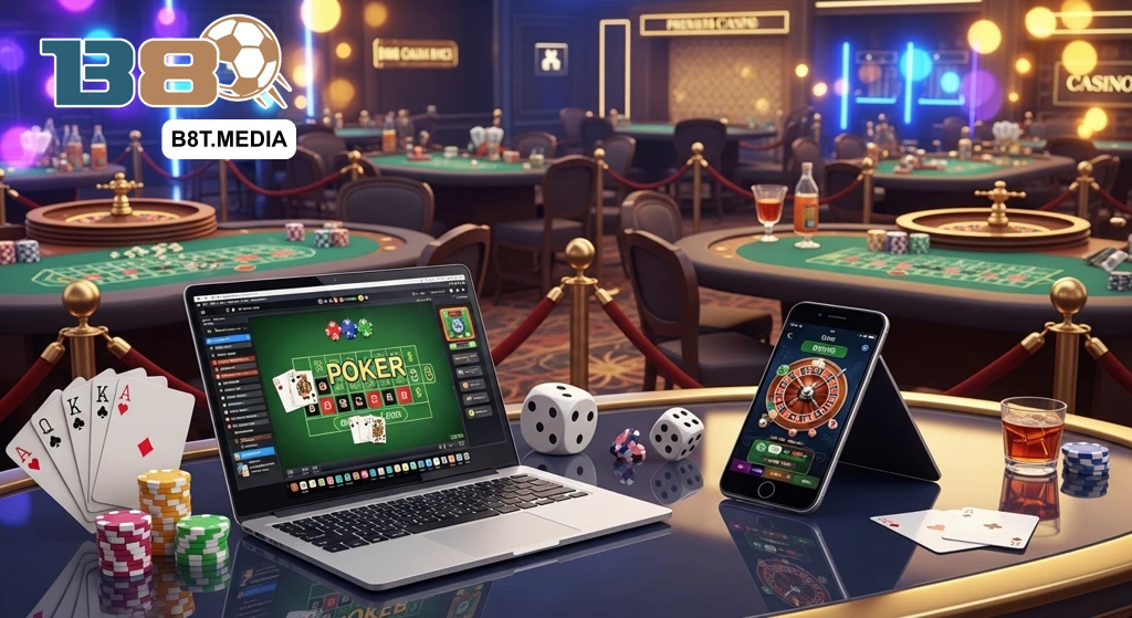 Casino Live với hàng trăm sảnh chơi cho bạn lựa chọn
